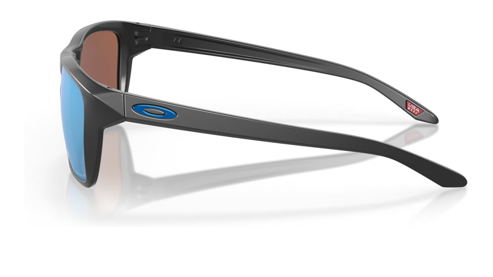 Oakley OO9448 Sylas Sunglasses - Mens, Matte Black Frame, Prizm Deep Water Polarized Lens, 57, OO9448-944817-57