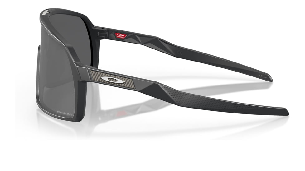 Oakley OO9462 Sutro S Sunglasses, Hi Res Matte Carbon Frame, Prizm Black Lens, 28, OO9462-946210-28