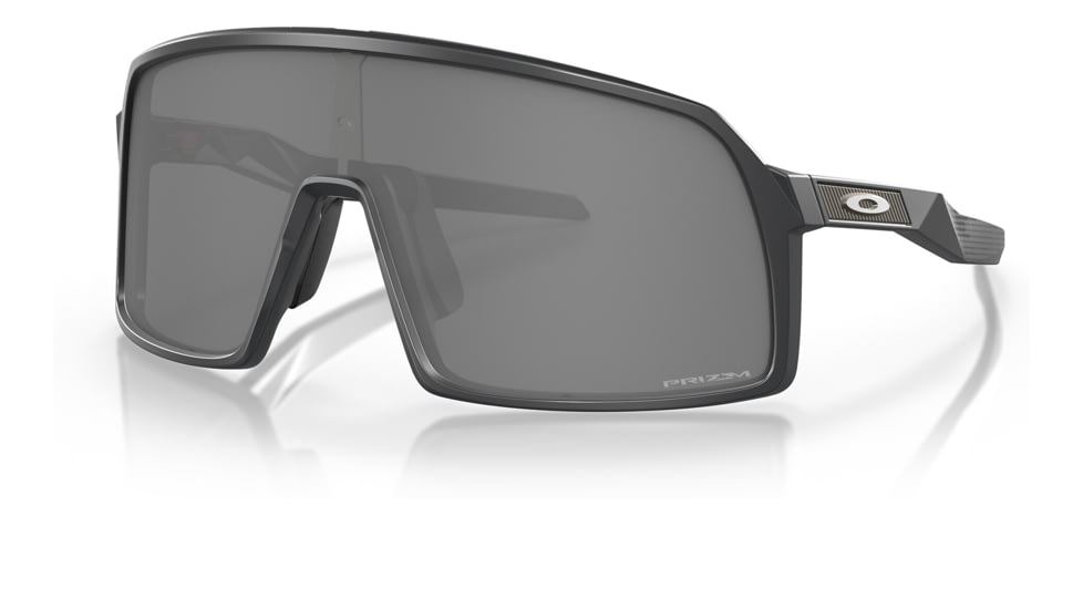 Oakley OO9462 Sutro S Sunglasses, Hi Res Matte Carbon Frame, Prizm Black Lens, 28, OO9462-946210-28