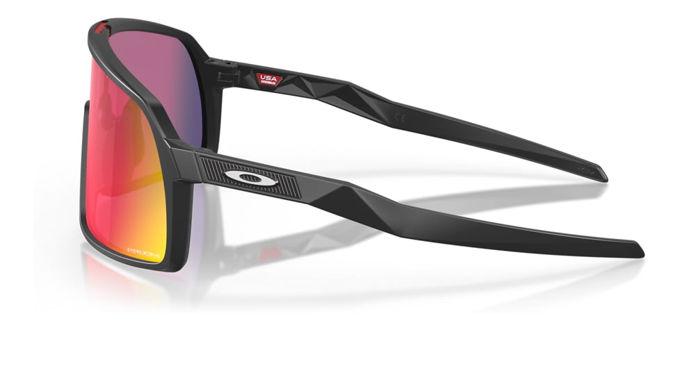 Oakley OO9462 Sutro S Sunglasses, Matte Black Frame, Prizm Road Lens, 28, OO9462-946204-28