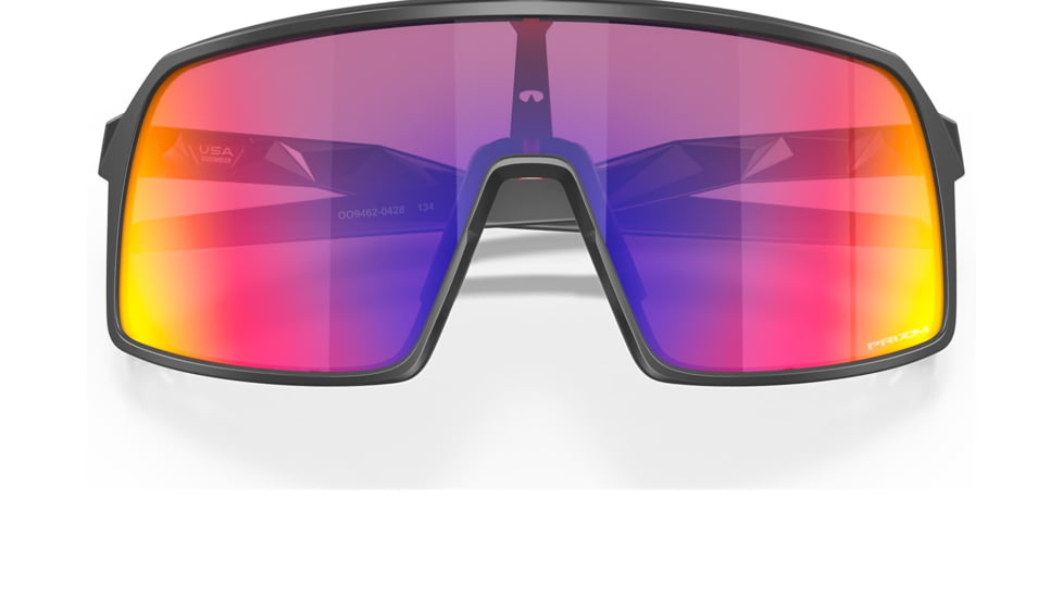Oakley OO9462 Sutro S Sunglasses, Matte Black Frame, Prizm Road Lens, 28, OO9462-946204-28