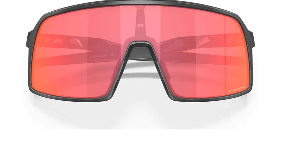 Oakley OO9462 Sutro S Sunglasses, Matte Black Frame, Prizm Trail Torch Lens, 28, OO9462-946203-28