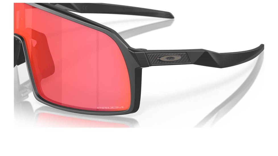 Oakley OO9462 Sutro S Sunglasses, Matte Black Frame, Prizm Trail Torch Lens, 28, OO9462-946203-28