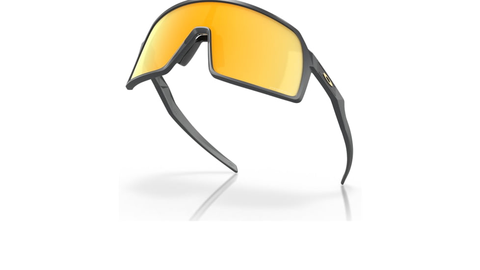 Oakley OO9462 Sutro S Sunglasses, Matte Carbon Frame, Prizm 24K Lens, 28, OO9462-946208-28
