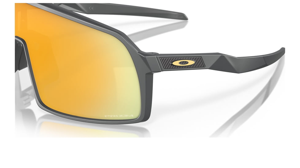 Oakley OO9462 Sutro S Sunglasses, Matte Carbon Frame, Prizm 24K Lens, 28, OO9462-946208-28