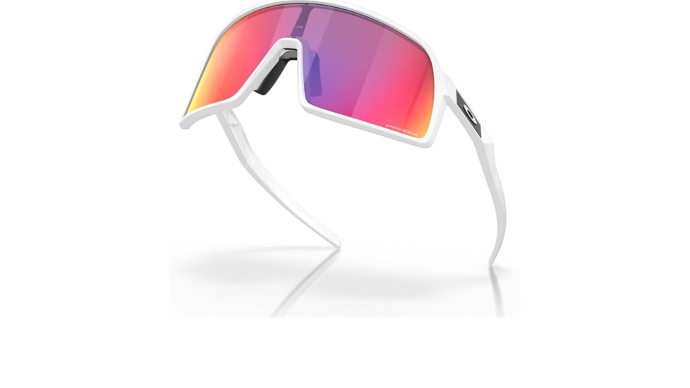 Oakley OO9462 Sutro S Sunglasses, Matte White Frame, Prizm Road Lens, 28, OO9462-946205-28