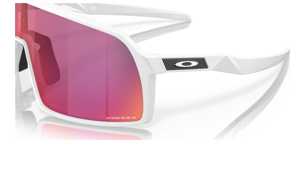 Oakley OO9462 Sutro S Sunglasses, Matte White Frame, Prizm Road Lens, 28, OO9462-946205-28