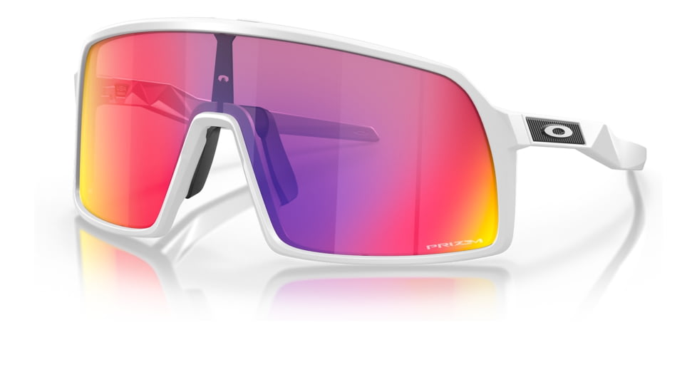 Oakley OO9462 Sutro S Sunglasses, Matte White Frame, Prizm Road Lens, 28, OO9462-946205-28