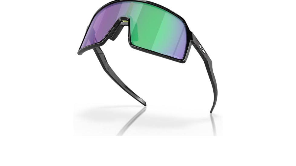 Oakley OO9462 Sutro S Sunglasses, Polished Black Frame, Prizm Jade Lens, 28, OO9462-946206-28