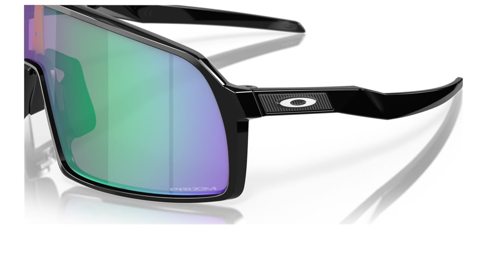 Oakley OO9462 Sutro S Sunglasses, Polished Black Frame, Prizm Jade Lens, 28, OO9462-946206-28