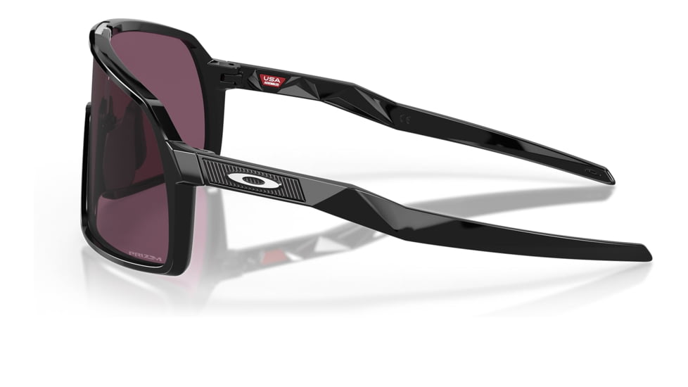Oakley OO9462 Sutro S Sunglasses, Polished Black Frame, Prizm Road Black Lens, 28, OO9462-946201-28