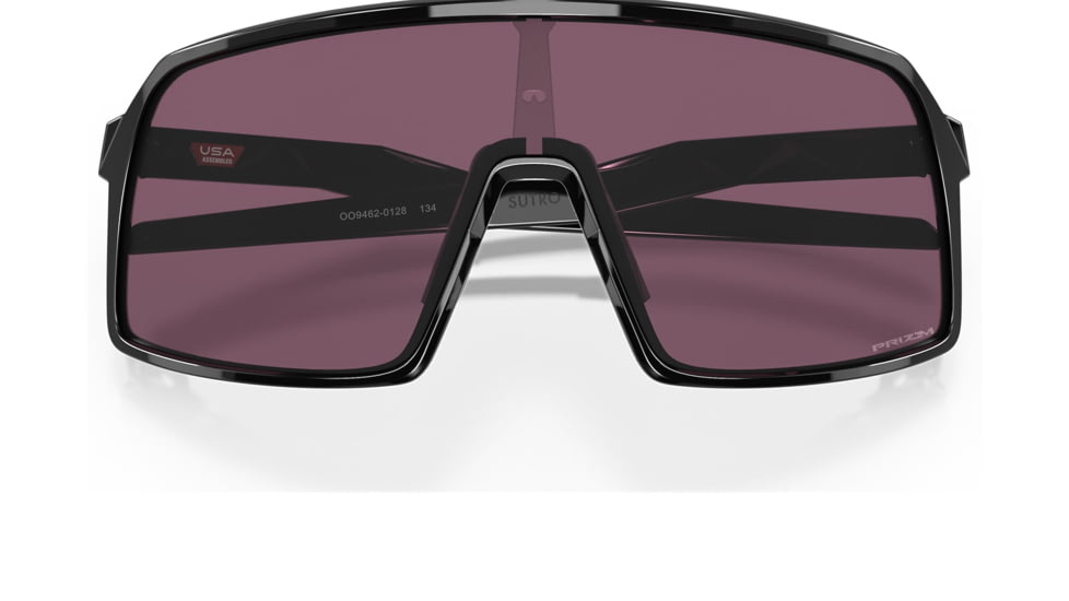 Oakley OO9462 Sutro S Sunglasses, Polished Black Frame, Prizm Road Black Lens, 28, OO9462-946201-28