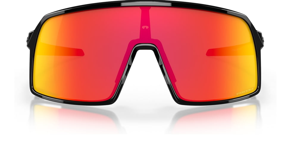 Oakley OO9462 Sutro S Sunglasses, Polished Black Frame, Prizm Ruby Lens, 28, OO9462-946209-28