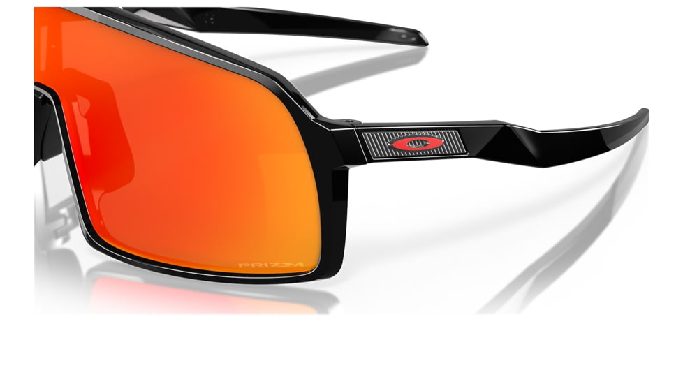 Oakley OO9462 Sutro S Sunglasses, Polished Black Frame, Prizm Ruby Lens, 28, OO9462-946209-28