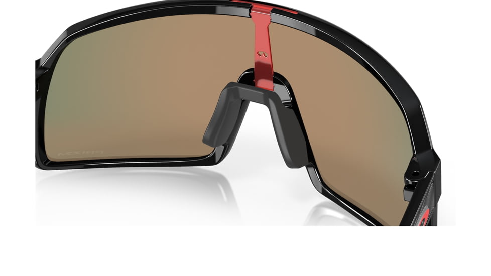 Oakley OO9462 Sutro S Sunglasses, Polished Black Frame, Prizm Ruby Lens, 28, OO9462-946209-28