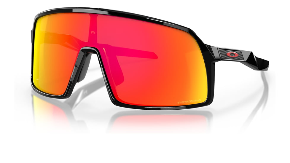 Oakley OO9462 Sutro S Sunglasses, Polished Black Frame, Prizm Ruby Lens, 28, OO9462-946209-28