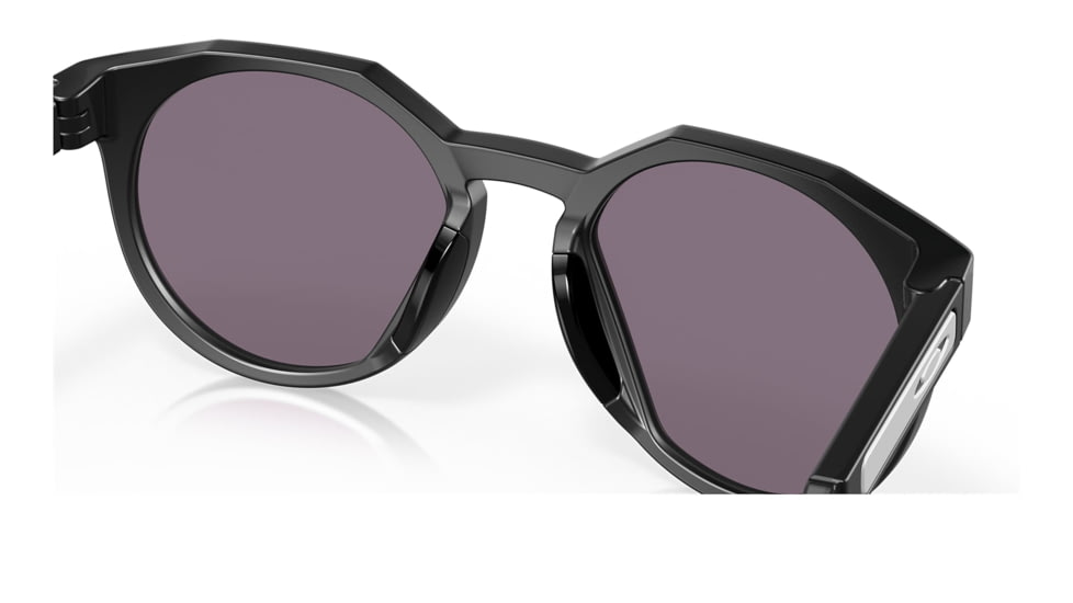Oakley OO9464A HSTN A Sunglasses - Mens, Matte Black Frame, Prizm Grey Lens, Asian Fit, 52, OO9464A-946401-52
