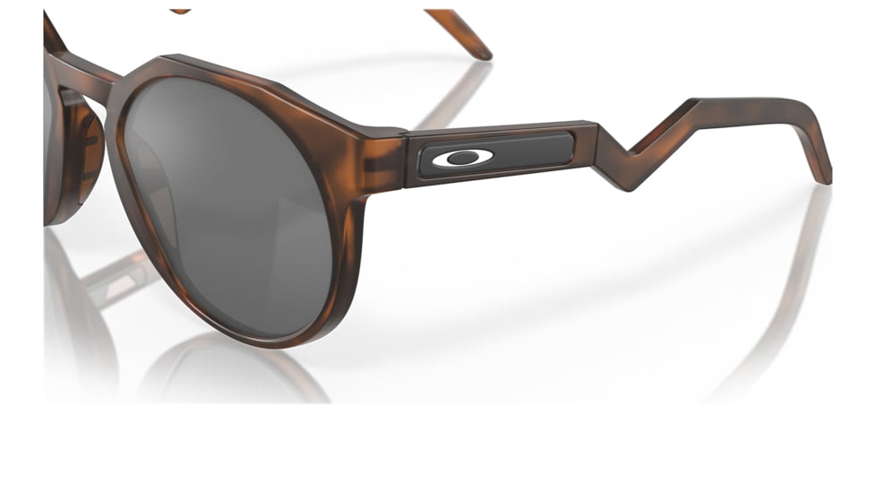 Oakley OO9464A HSTN A Sunglasses - Mens, Matte Brown Tortoise Frame, Prizm Black Polarized Lens, Asian Fit, 52, OO9464A-946405-52