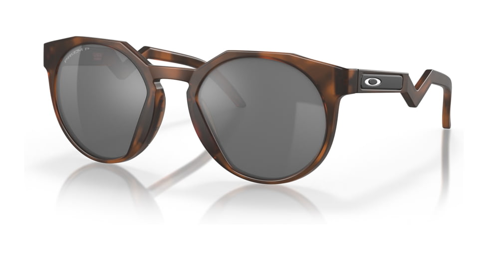 Oakley OO9464A HSTN A Sunglasses - Men's, Matte Brown Tortoise Frame, Prizm Black Polarized Lens, Asian Fit, 52, OO9464A-946405-52
