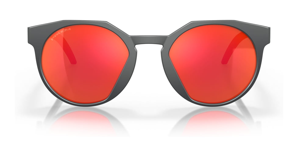 Oakley OO9464A HSTN A Sunglasses - Mens, Matte Carbon Frame, Prizm Ruby Lens, Asian Fit, 52, OO9464A-946403-52
