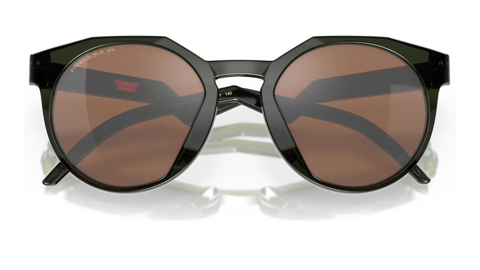 Oakley OO9464A HSTN A Sunglasses - Men's, Olive Ink Frame, Prizm Tungsten Polarized Lens, Asian Fit, 52, OO9464A-946404-52