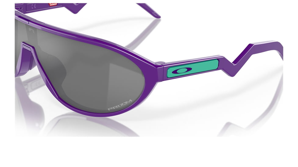 Oakley OO9467A CMDN A Sunglasses - Mens, Electric Purple Frame, Prizm Black Lens, Asian Fit, 33, OO9467A-946704-33