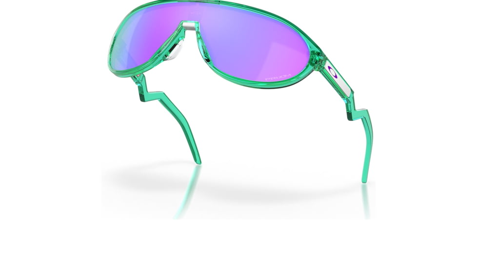 Oakley OO9467A CMDN A Sunglasses - Mens, Translucent Celeste Frame, Prizm Violet Lens, Asian Fit, 33, OO9467A-946705-33