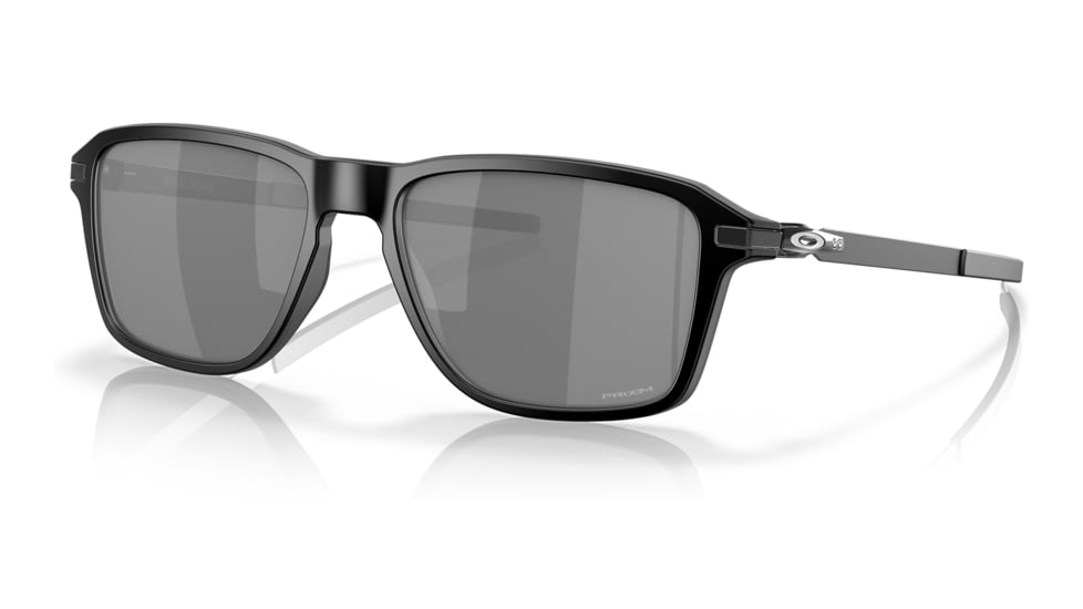 Oakley OO9469 Wheel House Sunglasses - Mens, Satin Black Frame w/White Logo, Prizm Black Lens, 54, OO9469-946906-54
