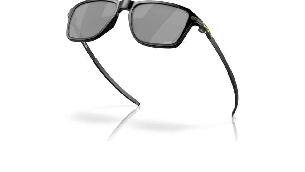 Oakley OO9469 Wheel House Sunglasses - Men's, Satin Black Frame w/Yellow Logo, Prizm Black Lens, 54, OO9469-946908-54