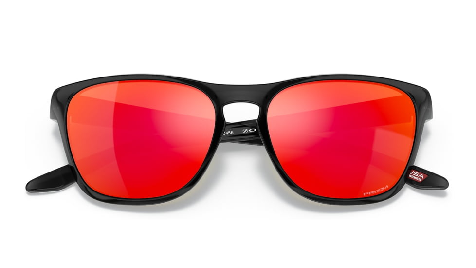 Oakley OO9479 Manorburn Sunglasses - Mens, Black Ink Frame, Prizm Ruby Lens, 56, OO9479-947904-56