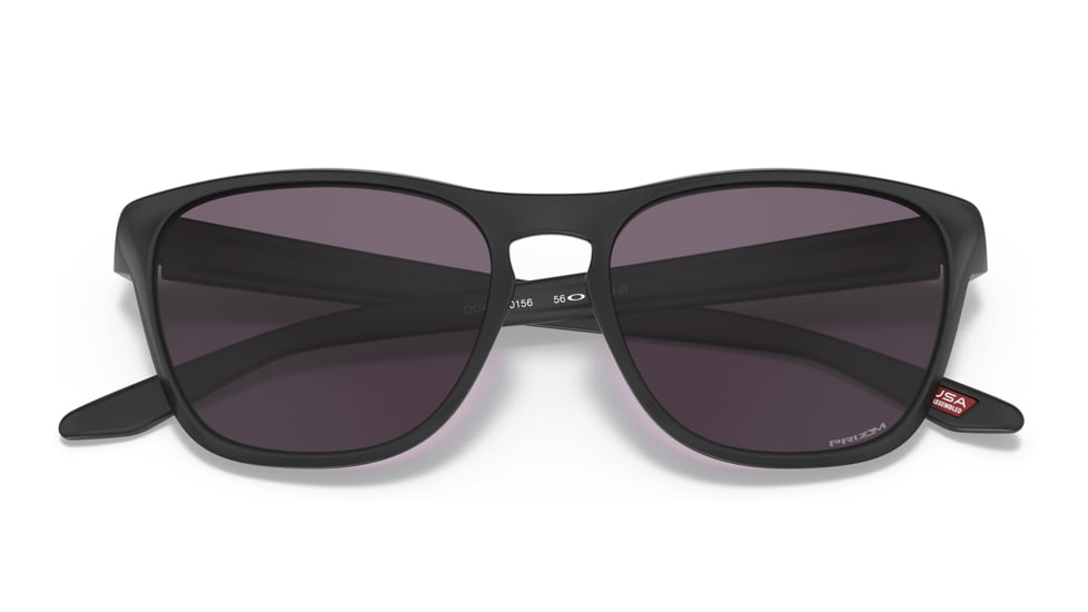 Oakley OO9479 Manorburn Sunglasses - Mens, Matte Black Frame, Prizm Grey Lens, 56, OO9479-947901-56