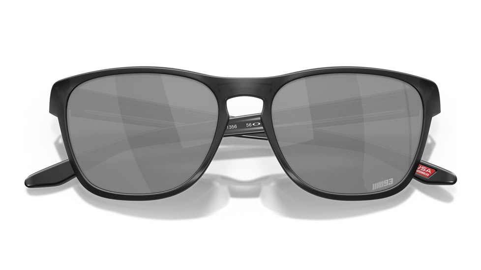 Oakley OO9479 Manorburn Sunglasses - Mens, Matte Black Ink Frame, Prizm Black Lens, 56, OO9479-947913-56
