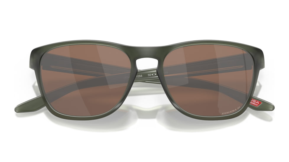 Oakley OO9479 Manorburn Sunglasses - Mens, Matte Olive Ink Frame, Prizm Tungsten Polarized Lens, 56, OO9479-947910-56