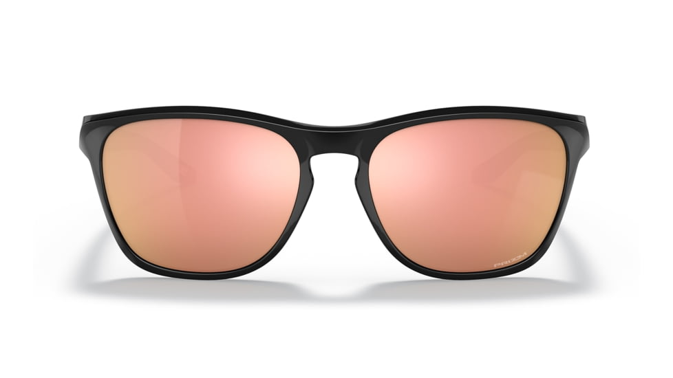 Oakley OO9479 Manorburn Sunglasses - Mens, Polished Black Frame, Prizm Rose Gold Lens, 56, OO9479-947905-56