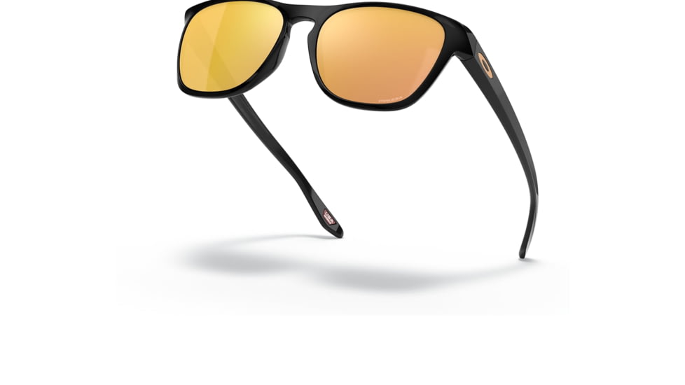Oakley OO9479 Manorburn Sunglasses - Mens, Polished Black Frame, Prizm Rose Gold Lens, 56, OO9479-947905-56