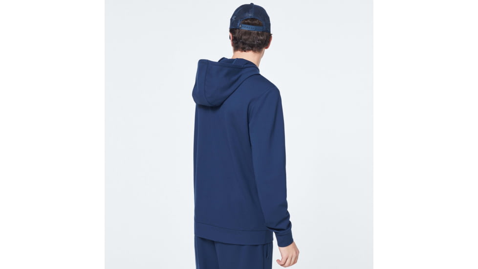 Oakley Patch Fleece Hoodie - Mens, Universal Blue, Small, FOA400016-6ZZ-S