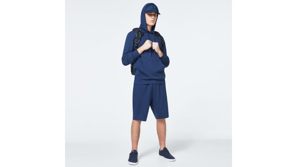 Oakley Patch Fleece Hoodie - Mens, Universal Blue, Small, FOA400016-6ZZ-S
