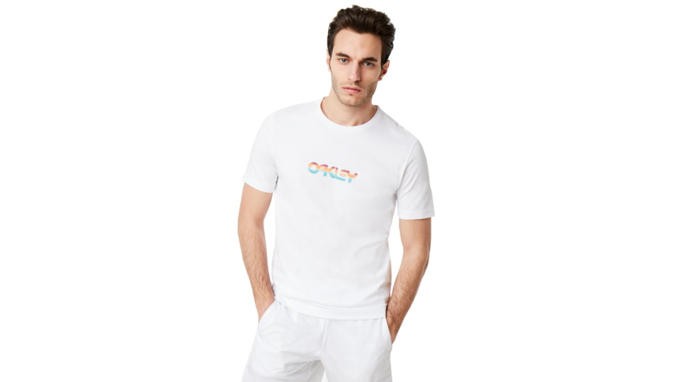 Oakley Pixel B1B Tee - Mens, White, 2XL, 457539-100-XXL