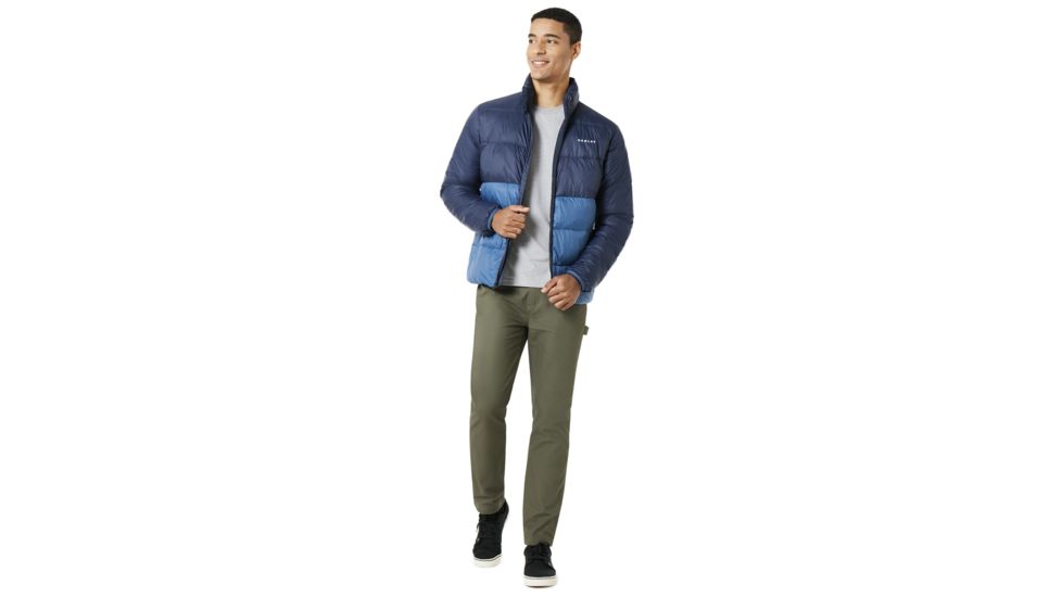 Oakley Puffer Block Color Utility Jacket - Mens, Blackout, 2XL 412564-02E-XXL