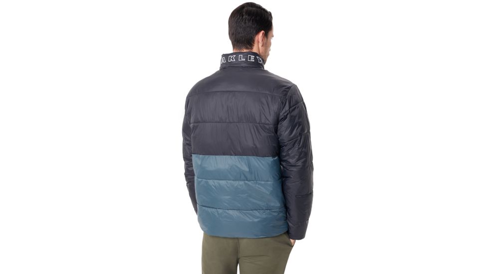 Oakley Puffer Block Color Utility Jacket - Mens, Blackout, Medium, 412564-02E-M