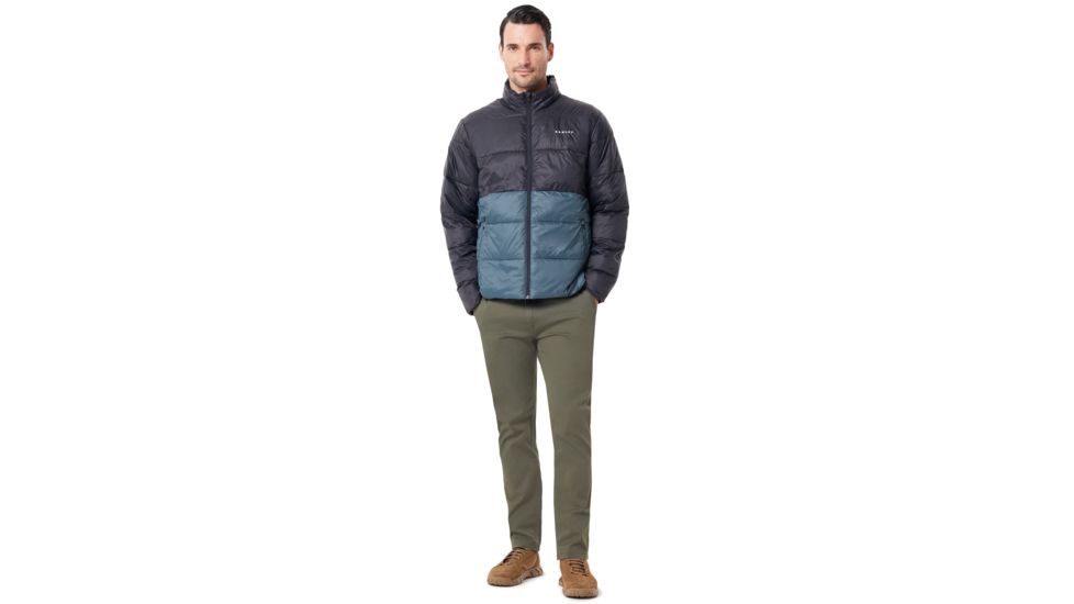 Oakley Puffer Block Color Utility Jacket - Mens, Blackout, Medium, 412564-02E-M