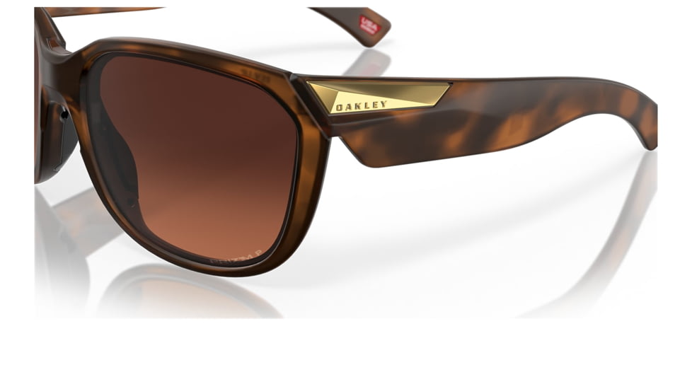Oakley Rev Up Sunglasses - Womens, Tortoise Frame, Prizm Brown Gradient Lens. Polarized, 59, OO9432-943213-59