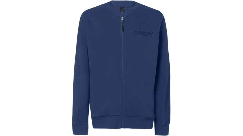 Oakley Reverse Full Zip Bomber - Mens, Universal Blue, 2XL, FOA400451-6ZZ-XXL