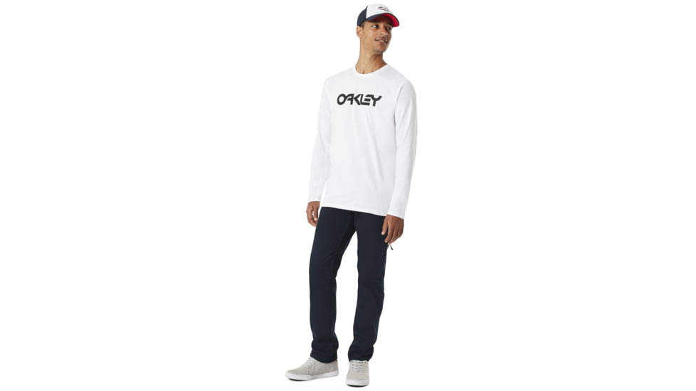 Oakley SI 100C-Mark Ii Long Sleeve Tee - Mens, White, 2XL, 456748A-100-XXL