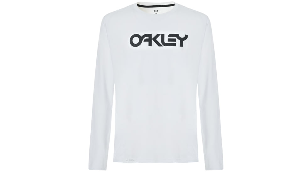 Oakley SI 100C-Mark Ii Long Sleeve Tee - Mens, White, 2XL, 456748A-100-XXL