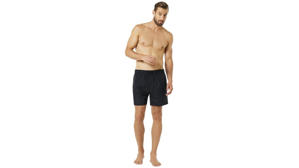 Oakley 16 Inches Solid Boardshort - Mens, Blackout, Extra Large, 482403-02E-XL