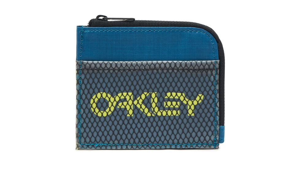Oakley SI 90S Zip Small Wallet - Mens, Petrol, One Size, 95155-9PE-9PE-U