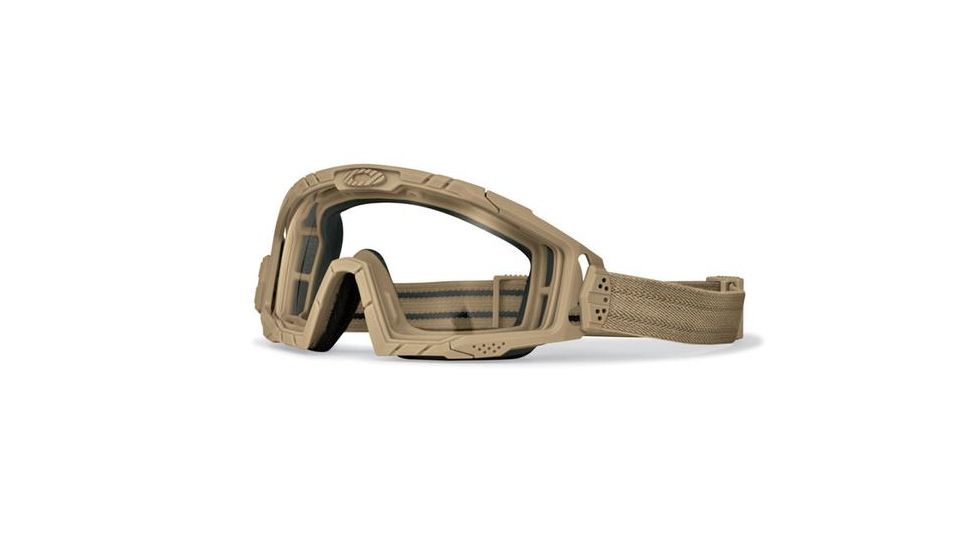 USED Oakley SI Ballistic 2.0 Goggles, Dark Bone Frame, Clear Lens OO7035-05, EDEMO2