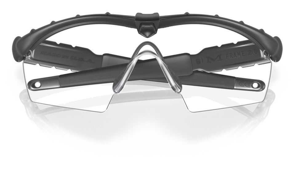 Oakley SI Ballistic M Frame 2.0 Array Sunglasses, Black Frame, Clear/Grey Lens, 11-138