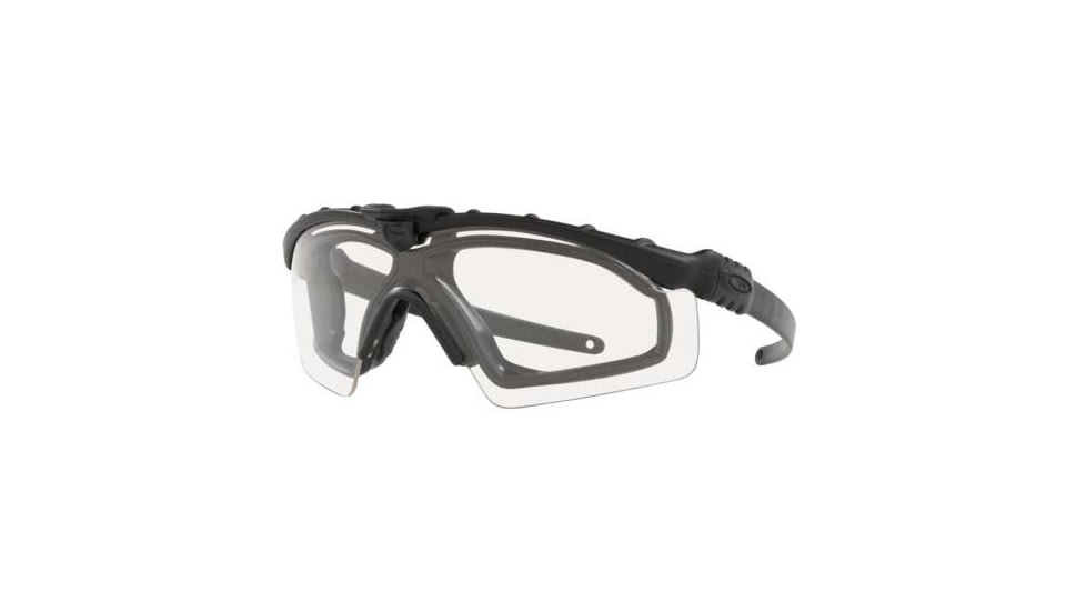 Oakley SI Industrial M Frame 3.0 PPE Sunglasses - Men's, Matte Black Frame, Clear Lens, 2XL, OO9146-914651-32